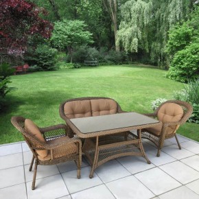 Комплект плетеной мебели T130/LV-520BB-Beige_Beige в Тарко-Сале - tarko-sale.mebel24.online | фото 2