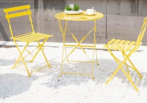 Комплект садовой мебели OTS-001R (стол + 2 стула) металл в Тарко-Сале - tarko-sale.mebel24.online | фото 9
