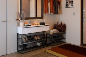 КРАФТ 2 Обувница (белый) в Тарко-Сале - tarko-sale.mebel24.online | фото
