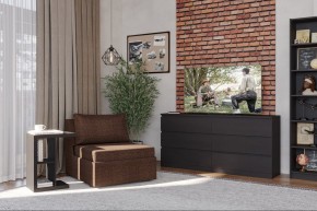 Кресло для отдыха Йоки коричневое, ткань рогожка в Тарко-Сале - tarko-sale.mebel24.online | фото 4