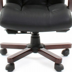 Кресло для руководителя Chairman 421 черный/орех темный, черный в Тарко-Сале - tarko-sale.mebel24.online | фото 4