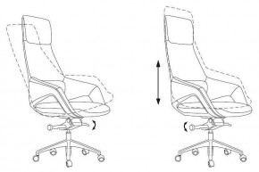 Кресло для руководителя DAO-2 в Тарко-Сале - tarko-sale.mebel24.online | фото 5