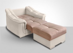 Кресло-кровать + Пуф Кристалл (ткань до 300) Боннель в Тарко-Сале - tarko-sale.mebel24.online | фото 3