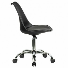 Кресло стул BRABIX "Eames MG-310 CH", хром, пластик черный, экокожа черная, 532925 в Тарко-Сале - tarko-sale.mebel24.online | фото 3