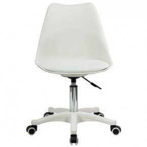 Кресло стул BRABIX "Eames MG-310 PL", пластик белый, экокожа белая, 532926 в Тарко-Сале - tarko-sale.mebel24.online | фото 1