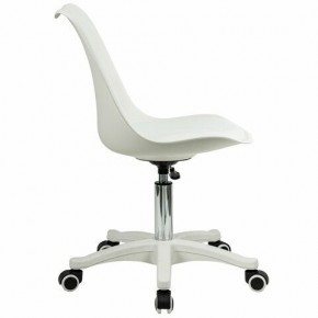 Кресло стул BRABIX "Eames MG-310 PL", пластик белый, экокожа белая, 532926 в Тарко-Сале - tarko-sale.mebel24.online | фото 3