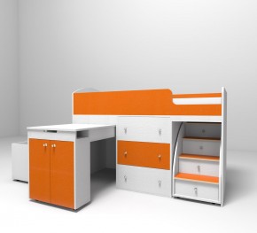 Кровать-чердак Малыш (большой) 800*1800 в Тарко-Сале - tarko-sale.mebel24.online | фото 10
