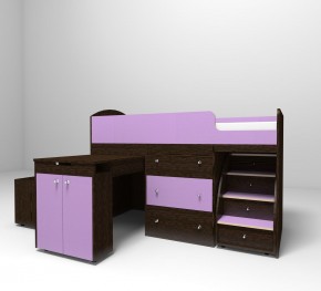 Кровать-чердак Малыш (большой) 800*1800 в Тарко-Сале - tarko-sale.mebel24.online | фото 18