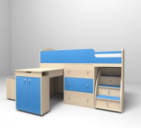 Кровать-чердак Малыш (большой) 800*1800 в Тарко-Сале - tarko-sale.mebel24.online | фото 24