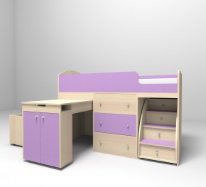 Кровать-чердак Малыш (большой) 800*1800 в Тарко-Сале - tarko-sale.mebel24.online | фото 27