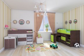 Кровать-чердак Малыш (большой) 800*1800 в Тарко-Сале - tarko-sale.mebel24.online | фото 34