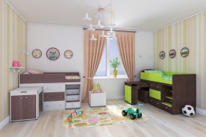 Кровать-чердак Малыш (большой) 800*1800 в Тарко-Сале - tarko-sale.mebel24.online | фото 37