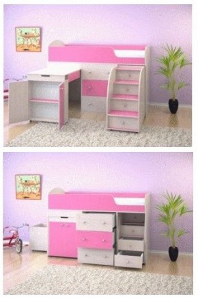 Кровать-чердак Малыш (большой) 800*1800 в Тарко-Сале - tarko-sale.mebel24.online | фото 5