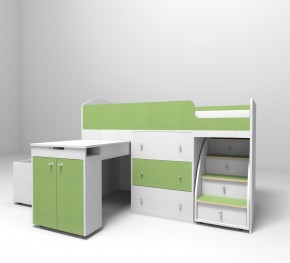 Кровать-чердак Малыш (большой) 800*1800 в Тарко-Сале - tarko-sale.mebel24.online | фото 9