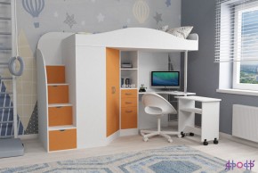 Кровать-чердак Юниор 4 (800*1900) в Тарко-Сале - tarko-sale.mebel24.online | фото 11