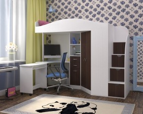 Кровать-чердак Юниор 4 (800*1900) в Тарко-Сале - tarko-sale.mebel24.online | фото 2