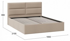 Кровать двуспальная Глосс в Тарко-Сале - tarko-sale.mebel24.online | фото 3