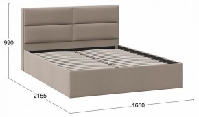 Кровать двуспальная Глосс в Тарко-Сале - tarko-sale.mebel24.online | фото 3
