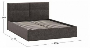 Кровать двуспальная Глосс в Тарко-Сале - tarko-sale.mebel24.online | фото 3