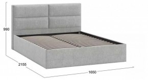 Кровать двуспальная Глосс в Тарко-Сале - tarko-sale.mebel24.online | фото 3