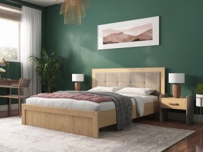 Кровать интерьерная Светлана 1 (Дуб золотой/Paris 03) в Тарко-Сале - tarko-sale.mebel24.online | фото