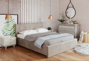 Кровать Изабелла с латами Newtone light beige 1600x2000 в Тарко-Сале - tarko-sale.mebel24.online | фото 2