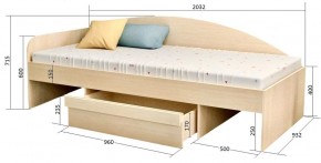 Кровать Изгиб в Тарко-Сале - tarko-sale.mebel24.online | фото 2