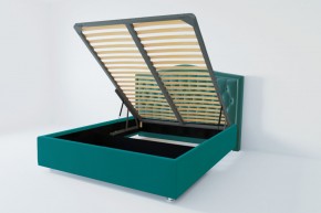 Кровать Калининград с ПМ 1800 (велюр бирюзовый) в Тарко-Сале - tarko-sale.mebel24.online | фото