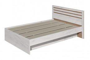 Кровать Лиана 1.4 (Дуб Крафт Белый/Дуб Крафт Золотой) в Тарко-Сале - tarko-sale.mebel24.online | фото
