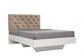 Кровать Милана (900) Каретная стяжка, на щитах в Тарко-Сале - tarko-sale.mebel24.online | фото 3