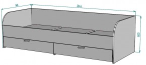 Кровать Ольга L54 (800*2000) в Тарко-Сале - tarko-sale.mebel24.online | фото 2