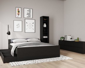 Кровать ОРИОН двухспальная с ортопедическим основанием 180х200, цвет Дуб Венге в Тарко-Сале - tarko-sale.mebel24.online | фото 3