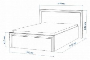 Кровать полутораспальная Нобиле Кр-120 в Тарко-Сале - tarko-sale.mebel24.online | фото 3
