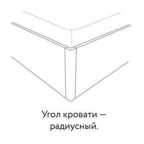Кровать "Сандра" БЕЗ основания 1400х2000 в Тарко-Сале - tarko-sale.mebel24.online | фото 3
