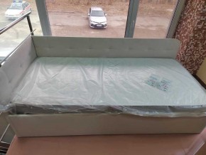 Кровать Зарина угловая Newtone light beige угол левый в Тарко-Сале - tarko-sale.mebel24.online | фото 1