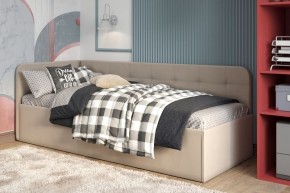 Кровать Зарина угловая Newtone light beige угол правый в Тарко-Сале - tarko-sale.mebel24.online | фото 1