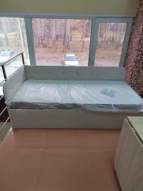 Кровать Зарина угловая Newtone light beige угол правый в Тарко-Сале - tarko-sale.mebel24.online | фото 3