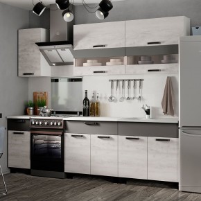 Кухня Дакота 2,0 (бетон пайн/графит) в Тарко-Сале - tarko-sale.mebel24.online | фото