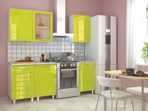 Кухня Танго лайм модульная в Тарко-Сале - tarko-sale.mebel24.online | фото 1