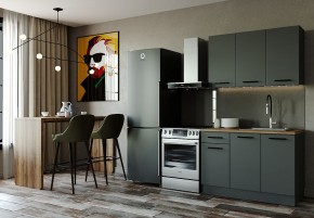 Кухонный гарнитур Антрацит 1200 (Стол. 38мм) в Тарко-Сале - tarko-sale.mebel24.online | фото