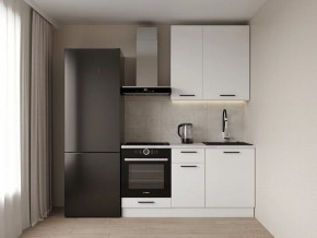 Кухонный гарнитур Белый Глянец 1600 h950 (Стол. 26мм) в Тарко-Сале - tarko-sale.mebel24.online | фото 1