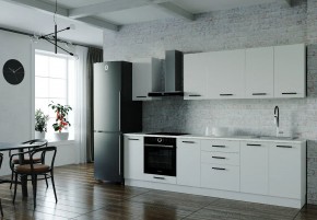 Кухонный гарнитур Белый Глянец 2800 (Стол. 38мм) в Тарко-Сале - tarko-sale.mebel24.online | фото