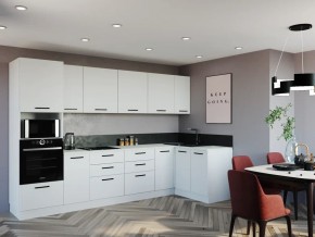 Кухонный гарнитур Белый Глянец 3200*1400 (Стол. 26мм) в Тарко-Сале - tarko-sale.mebel24.online | фото 1