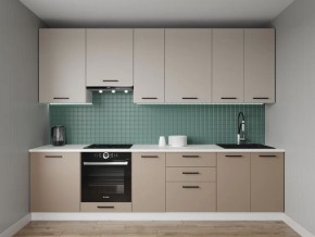 Кухонный гарнитур Каппучино 3000 h950 (Стол. 38мм) в Тарко-Сале - tarko-sale.mebel24.online | фото