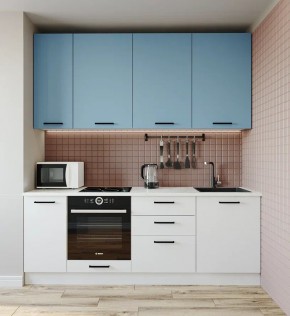 Кухонный гарнитур Капри 2200 h950 (Стол. 26мм) в Тарко-Сале - tarko-sale.mebel24.online | фото
