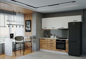 Кухонный гарнитур Лада 2550 (Стол. 38мм) в Тарко-Сале - tarko-sale.mebel24.online | фото