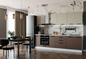 Кухонный гарнитур Латте 2800 (Стол. 38мм) в Тарко-Сале - tarko-sale.mebel24.online | фото