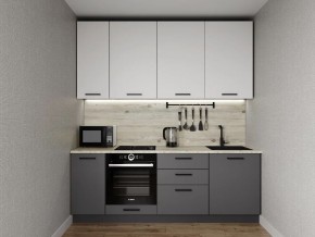 Кухонный гарнитур Меренга 2200 h950 (Стол. 38мм) в Тарко-Сале - tarko-sale.mebel24.online | фото 1