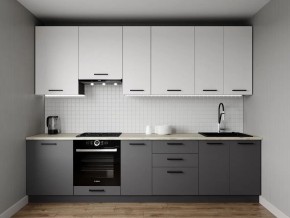 Кухонный гарнитур Меренга 3000 h950 (Стол. 38мм) в Тарко-Сале - tarko-sale.mebel24.online | фото 1