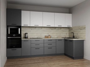 Кухонный гарнитур Меренга 3200*1400 (Стол. 38 мм) в Тарко-Сале - tarko-sale.mebel24.online | фото 1